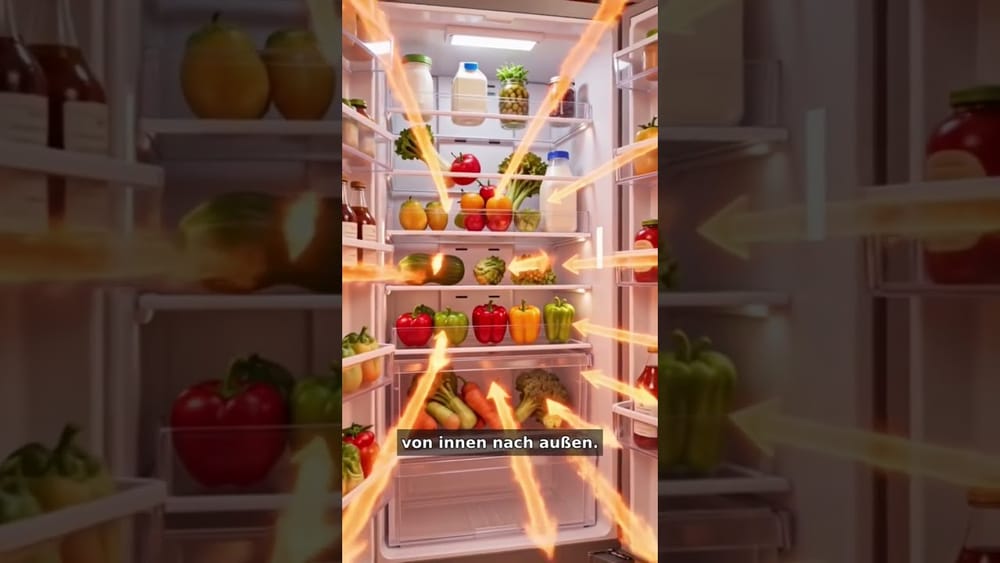 Kühlschrank offen lassen? Deine Küche wird wärmer! ❄️🔥