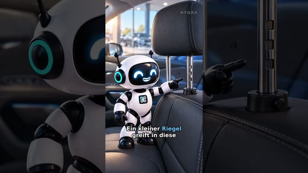 Warum hat die Kopfstützen-Stange Kerben? 🚗